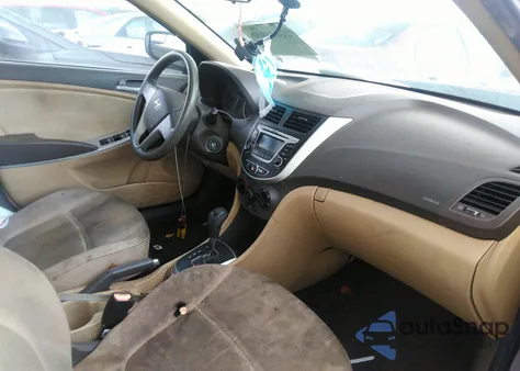 2014 Hyundai Accent Gls z USA, uszkodzony, nr VIN KMHCT4AE3EU686472